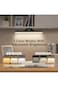 LED Desk Lamp, Under Cabinet Lights, Adjustable Backlight LED Lamp with USB Charging Port, Touch Con
