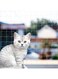 Cat Balcony Net Cat Anti-Fall Fence Net Dog Fence Nets Transparent Nylon Pet Mesh Fence Anti-Fall Netting for Balcony Window Stairs Netting for Balcony Window Stairs