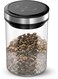 Jar, Coffee and Food Storage Container - 1.6 Liter Jar - Airtight Food Storage Container - Coffee Container - transparent