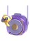 Cryfokt Kids Neck Fan, Portable Hanging Neck Fan, USB Rechargeable 3 Wind Speed Fan, Hands Wearable Fan, Lightweight Leafless Hanging Neck Fan for Outdoor, Indoor ()