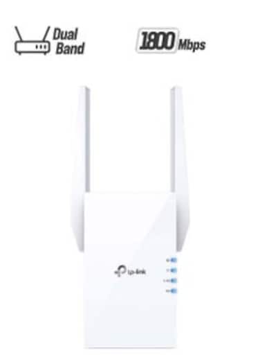 AX1800 WiFi Range Extender White
