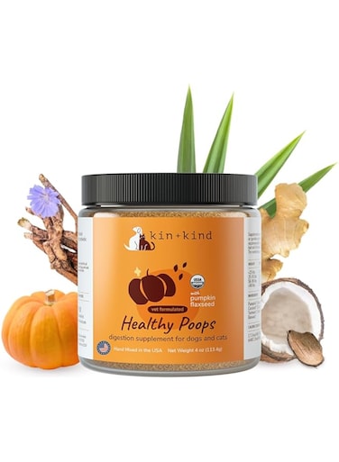 kin+kind, Pumpkin Fiber, Stomach and Bowel Support, 4 oz (113.4 g)