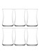 6-Piece Duru Tea Glass Set Clear 90x59mm
