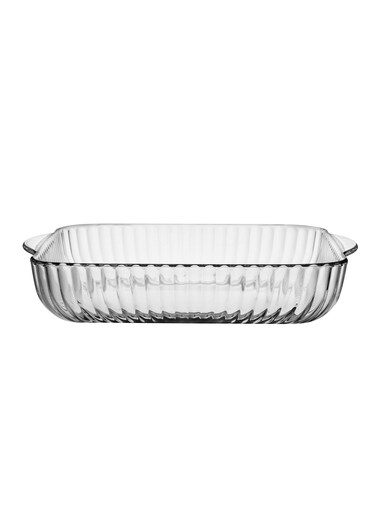 Square Glass Baking Tray 3200 ml 31.7x6 cm