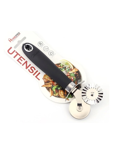 Pro Pastry Roller With Handle Black