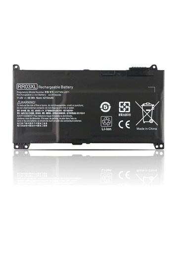 ALaptop Battery Hp Rr03Xl Og Black