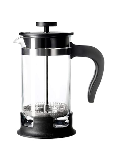 Upphetta Coffee Maker Glass Stainless Steel