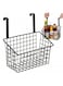 Kitchen Basket Hanging Door Rear Shelf Storage Bathroom Kitchen Cabinet Door Hanger Hanging Basket