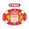 Pyrex Essentials 2L Oval Glass Roaster - Perfect for Gratins, Lasagna &amp; More