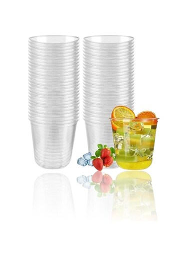 Sweet seven 12 Oz Eco-Friendly Stemless Cups - Compostable &amp; BPA-Free Made with Plants (100 Cups)