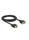 DVI To VGA Cable DVI-I 24+5 Pin Male To VGA Male Converter Black
