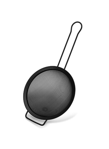 Fine Mesh Strainer 18cm with Hanging Loop, Kitchen Fine Mesh Seive Stainless Steel, Sieve Sifters For Food, Tea, Rice, Oil, Noodles, Fruits, Vegetables - Easy to Clean, Rust Proof