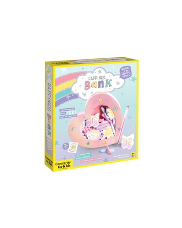 Creativity for Kids Happiness Bank: Collect Happy Memories DIY Craft it&rsquo;s a Children's money-saving craft kit