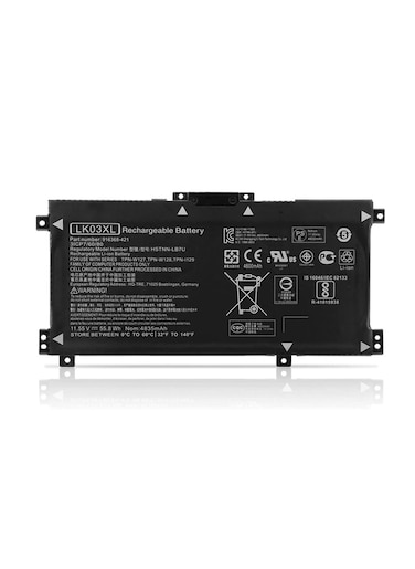 11.55V 55.8Wh 4835mAh LK03XL Laptop Battery Compatible for HP Envy X360 15-bp 15m-bp Series: 15-bp0xx 15-bp1xx 15m-bp0xx, LK03048XL, LK03055XL, LK03052XL