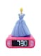 Lexibook, Disney Princess, Cinderella Nightlight alarm clock, Sounds and Melodies, LCD Backlit screen, Luminous, Snooze, Pink, RL800DP