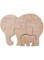Just Jigsaw Parent Baby Animal Puzzles - Elephant