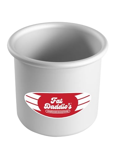 Fat Daddio's PRD-44 Round Cake Pan, Aluminum, Silver