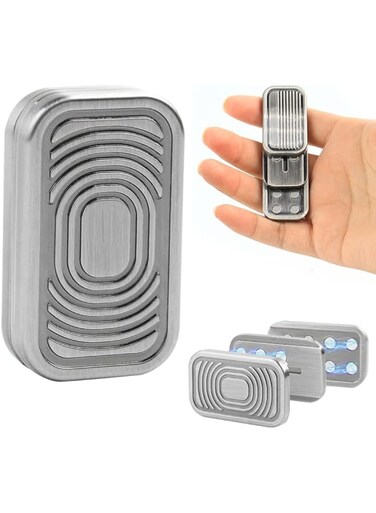 Excefore Premium Magnetic Fidget Blocks - Fun and Addictive Stress Relief Toy for Men and Women, Perfect for Office Desk, Travel, and Gifts (CP-3)