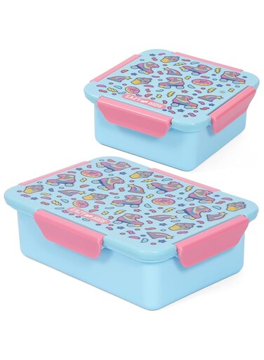 Eazy Kids Lunch Box Set, Gen Z Skater - Blue