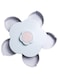 Flower Petal Fruit Plate Candy Storage Box 5 Grids Changeable Dry Fruit Nuts Snack Tray Rotating Organizer Accessories Tools