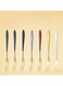 steel Fruit fork, dessert fork, Dates Fork, Home Tableware, 7 Pcs