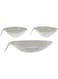 Symphony Nature Serving Bowls Set 3, 34cm, 23cm ES3844,White