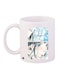 Cartoon Printed Coffee Mug White/Blue/Grey