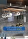 Cup Holder Under Cabinet,Multifunction Drilling Free Mug Holder Hanger, Under Shelf Kitchen Storage Organizer Rack for Cups/Kitchen Utensils/Storage Rack Cupboard Shelf Hanging Hook