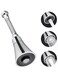 seven Swivel Faucet Aerator - 360-degree Rotating Sprayer, Flexible Water Extender, Rotatable Nozzle with 3 Water Outlet Types for Kitchen Sink, Bathroom, Bathtub