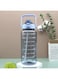 Aputue Large Water Bottle, 2L Motivational Drinking Water Bottles, Leakproof Big Water Jug Sports Water Bottles with Time Marker and Removable Straw, For Fitness, Gym, Sports and Camping