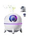 DUUKOA Mini Humidifiers for Bedroom,220ml Quiet Space Capsule Humidifier,Air humidifier，Night Light for Car Home Office Bedroom (White)