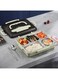 MUMOO BEAR Stainless Steel Lunch Box Leakproof Bento Box 5 Compartments Lunch Container with Tableware &amp; Insulation Bag for Kids Adults School and Office Hot Water and Microwave Heating (Green)