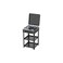 4-Burner Gas Stove, Electronic Ignition, Integrated Stand, Camping kitchen, Home, Outdoor