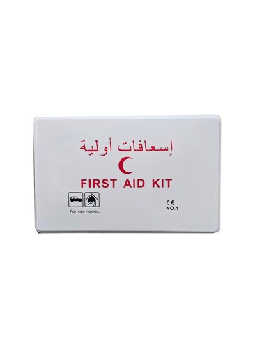 Portable Emergency First Aid Kit (52 Pieces) &acirc;&euro;&ldquo; Compact Medical Box for Home, Car, Travel, and Outdoor Safety