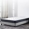 INFINI HOMES King High Density Foam White Flat Mattress (180L X 200W X 20H)
