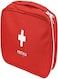 First Aid Kit Bag Empty for Home Outdoor Travel Camping Hiking, Mini Empty Medical Storage Bag Portable Pouch (Red)