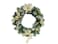 Gold Decorated Wreath With Bow 30cm
