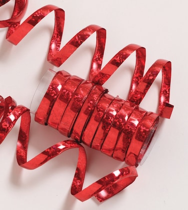 Serpentines 7mmx18Throwsx4M Holographic Red