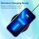 Muzz Crystal Clear Case for iPhone 14, Silicone, TPU Material, Ultra Thin, Transparent (iPhone 14)