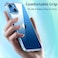 Muzz Crystal Clear Case for iPhone 14, Silicone, TPU Material, Ultra Thin, Transparent (iPhone 14)