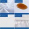 MAXQON Mattress Protector Cotton Terry Fabric 100%Waterproof, Color White, Queen Size 150x200+25cm