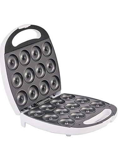 Geepas 12 Pieces Doughnut Maker (black And White)