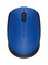 Logitech M170 2.4G Wireless Optical Mouse Ergonomic Symmetrical Mouse with 10m Wireless Transmission Distance Plug and Play Blue Blue