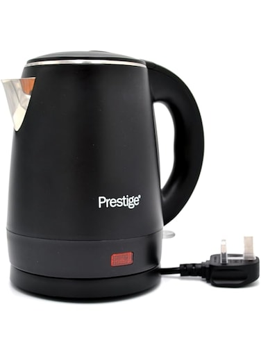 Prestige Electric Stainless Steel Kettle 1.2Ltr   Wide Opening Concealed Hot Water Maker 1250W   Auto Shut Off Feature Stainless Steel Kettle - PR81525