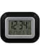 La Crosse Technology Wt-8005U-B-Int Wt-8005U-B Atomic Digital Wall Clock With Indoor Temperature, Black, 8.95