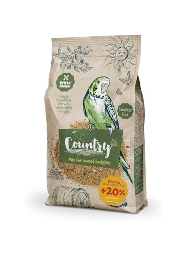Witte Molen Country Budgie 2.5kg + 20% Extra