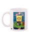SpongeBob SquarePants Printed Coffee Mug White/Yellow/Green
