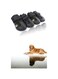 Sweet seven Waterproof Dog Boots - Reflective Rugged Anti-Slip Sole - Outdoor Dog Shoes for Medium Dogs - Winter Snow, Summer Pavement - Size 6" Durable and Reliable
