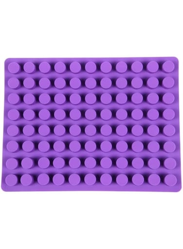 Dubai Gallery 88-Cavity Round Mold Purple 38X29.5Cm
