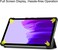 Muzz Case Galaxy Tab A7 Lite 2021 Case 8.7 Inch (SM-T220/ T225), Protective Stand Case Hard Shell Cover for 8.7 Inch Samsung Tab A7 Lite Tablet 2021 (Black)